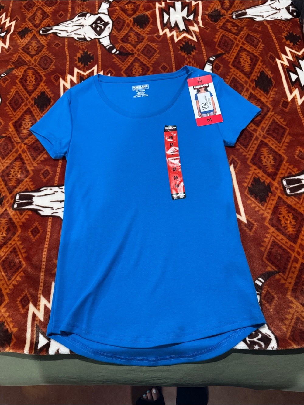 Kirkland Signature Royal Blue Short Sleeve Tee